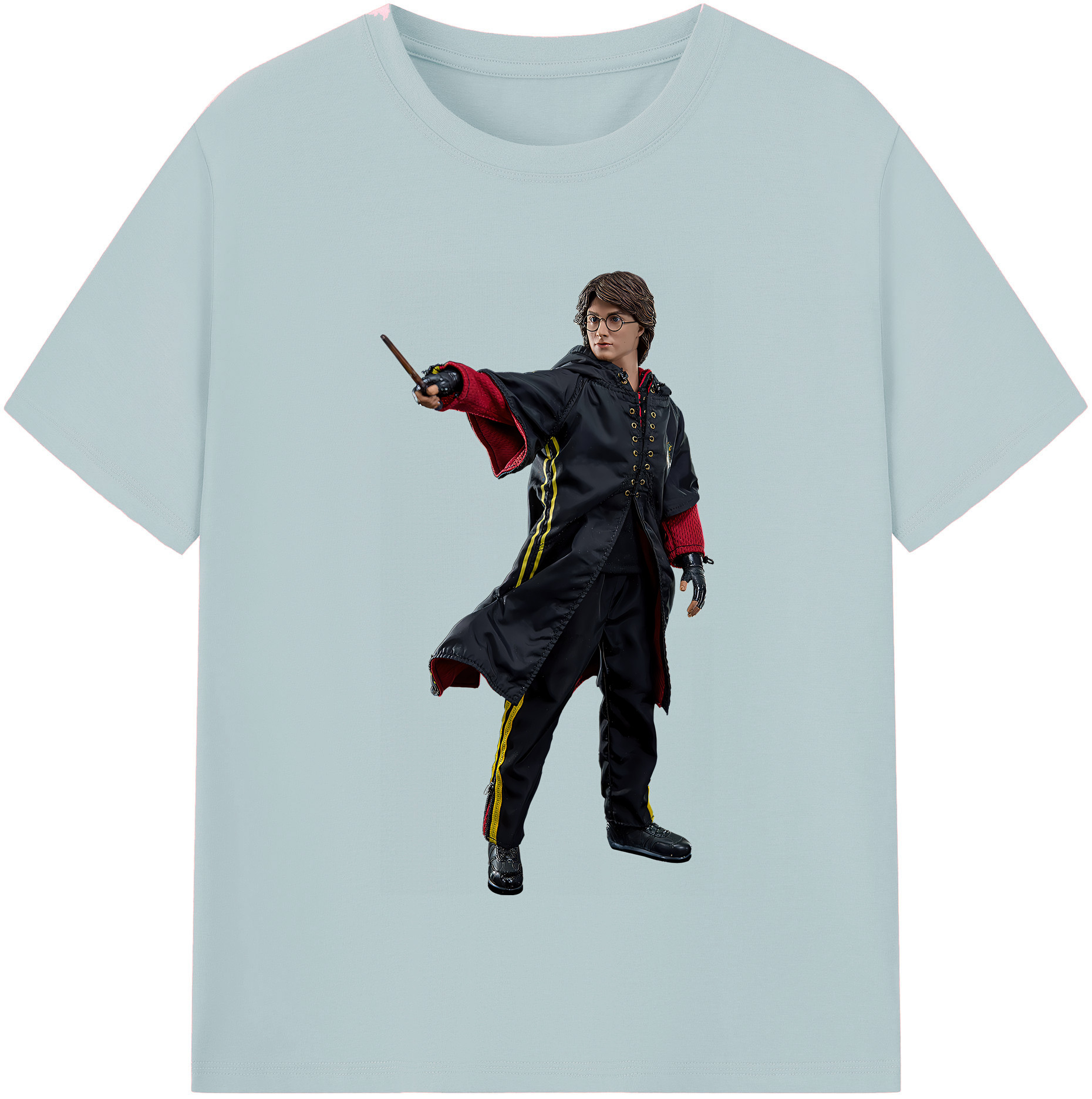 （画像用） Harry Potter ハリー・ポッターシリーズ 綿100％半袖Tシャツ（フロントプリント）
